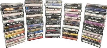 Music Cassette Tapes Includes, Jackyl, Whitesnakes, Classic Rock, Cream, The Coasters And Many More