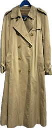 Burberry Tan Trench Coat - Womens Small