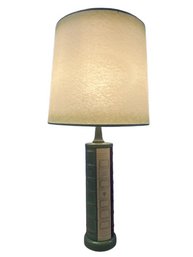 Classic Book Spine Lamp (not Original Spines Of Books)- 5x5x36, Shade Is 16 Wide