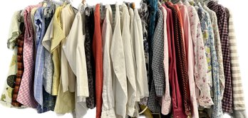 Gap, Anne Taylor Loft, And Other Short And Long-sleeve Blouses, Sizes XS-S, Some Petites