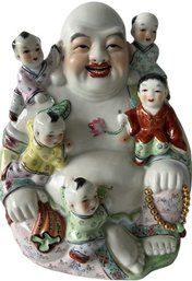 Porcelain Buddha Statue - 11'height