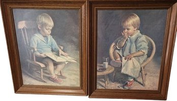 Antique Remake Wall Hanging Picture James Ingwersen