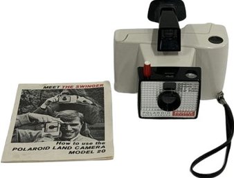 The Swinger Polaroid Land Camera Model 20 - Box Height Is 6'