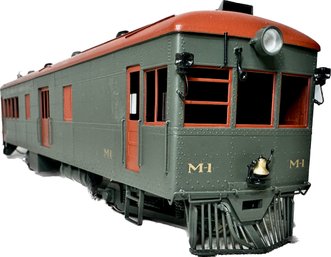Model Train - Hallmark Models Inc. On3 East Broad Top Gas Electric Car M-1