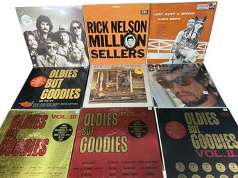 (27) Vinyl Records- Rick Nelson, Frank Sinatra, The Kingston Trio, Mills Brothers & More!