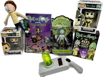 Toys-Rick And Morty, The Ricks Must Be Crazy Game, Pickle Rick Comic, And More!