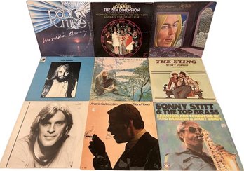 Vintage Vinyl Records Including Joni Mitchell, Keith Carradine,Leon Russell & More!