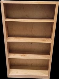 Birch Wood Style Bookcase - 36'Wx12'Dx60'H