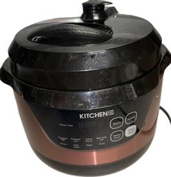 Kitchen HQ Pressure Cooker- Appears Unused, 10Wx10H