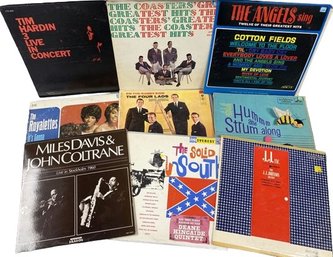 Collection Of Vinyl (50 Plus) Includes Miles Davis, Hank Snow, Buddy Tate And More!