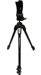 Manfrotto 055 Adjustable Photography Tripod (70in Tall Extended)