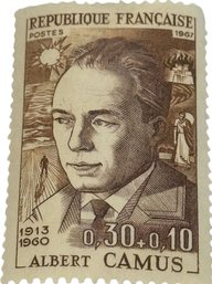 Republique Francaise 1967 Albert Camus 1913 1960 Stamp