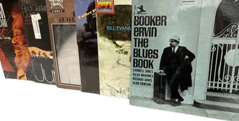 UNOPENED Vinyl Records (6)-Booker Ervin, Esther Payne, Slim Gaillard