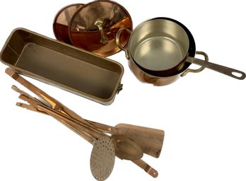 Copper Cookware And Dishes