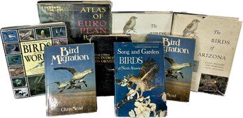 The Birds Of Arizona, Atlas Of European Birds, An Introduction To Ornithology, Bird Migration, And More