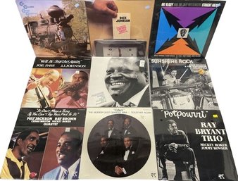 Unopened, Collection Of Vinyl Records, Includes, 88 Basie Street, Oscar Peterson, And Many More