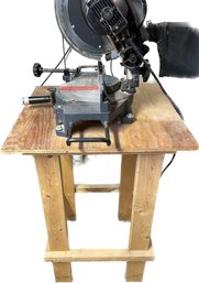 Craftsman 10in Miter Saw Attached To Work Table (24x24x34)