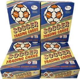 2 BOXES - 1990 MISL Soccer Trading Cards