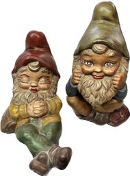 Ceramic Gnomes Made In 1970