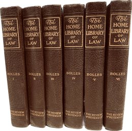 Six Volume Law Book Series- Albert S. Bolles Ph.D.