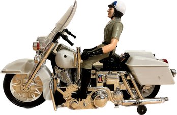Golden Eagle The Super Police Motorcycle Battery Operated