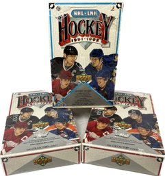 3 BOXES - Unopened 1991-92 NHL Hockey Upper Deck High Series Cards