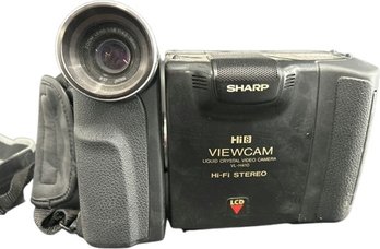 Sharp HI8 Viewcam And Dry/wet Red Bag