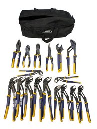 Irwin Channellock Pliers(11), Needlenose Pliers, Crescent Wrench And More (Vise Grip Edition) 17 In Total