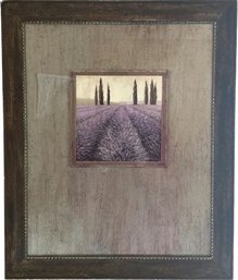 Lavender Fields Print By J. Wiens (19x23)