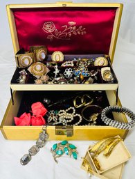 Jewelry Box With Contents