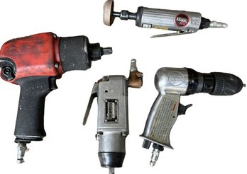 Pneumatic Air Impact Wrenches, Sander Drill, & Die Grinder