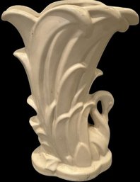 Vintage McCoy Swan Vase - 8' Height