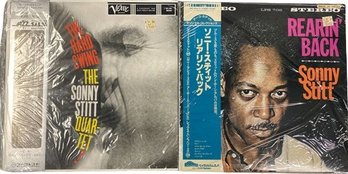 UNOPENED Japanese Pressed Vinyl Records(2) From Sonny Stitt