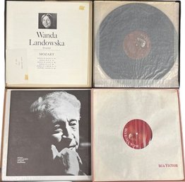 Wanda Landowska & Rubinstein Chopin Waltzes Vinyl Booklet Set