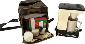 Melitta Personal Coffeemaker With Carrying Case