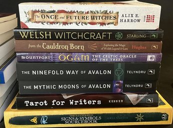 Collection Of Books: Mythology, Witchcraft, Tarot & M