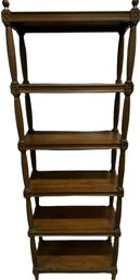 Wood Bookshelf With 6 Shelves (12'x28'x80')