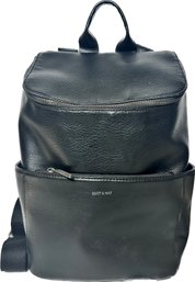 Matt & Nat Black Backpack, DEAN Vegan Backpack Retails For $215CAD