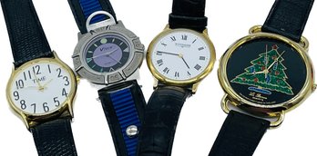 Vintage Unisex Watches -  Time, V'TECH, Wittnauer, LaBaron, Untested