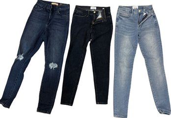 Branded Skinny Jeans Denim Pants, FRAME, Seven For All Mankind XS-S