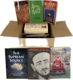 Karma And Rebirth, The Dhammapada, Buddhist Scriptures, Immortality And Reincarnation, And Box Of More Books