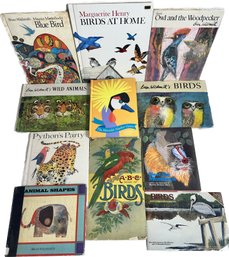 Brian Wildsmiths Books: Birds, Wild Animals, Blue Bird, The Owl And The Woodpecker, Animal Shapes, Pythons