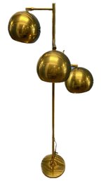 Elegant Brass Floor Lamp
