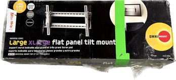 Universal Series Large/XL Flat Panel Tilt Mount For 32-63in TVs With Instructions