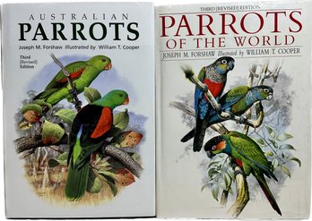 Australian Parrots And Third Edition Parrots Of The World By Joseph M. Forshaw And William T. Cooper