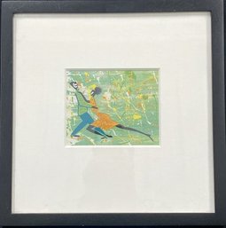 Contemporary Print Of Dancers (13x13)