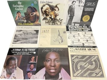 Unopened Collection Of Vinyl Records, Helen Humes, Tal Farlow, Arnett Cobb, Michele Hendricks And Many More