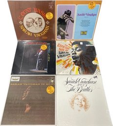 6 Unopened Sarah Vaughan Vinyl Records