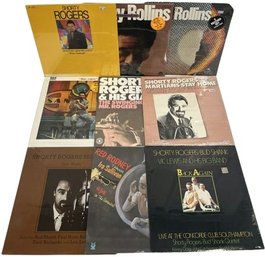 (9) Unopened Vinyl Records, Includes, Shorty Rogers, Sonny Rollins And More