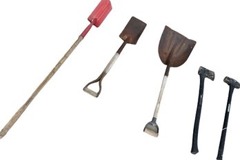 Sledgehammer, Axe, Shovel Assortment
